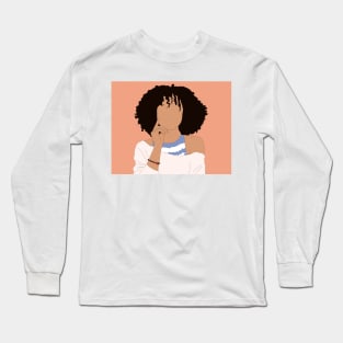 Yara Shahidi Fan Art Long Sleeve T-Shirt